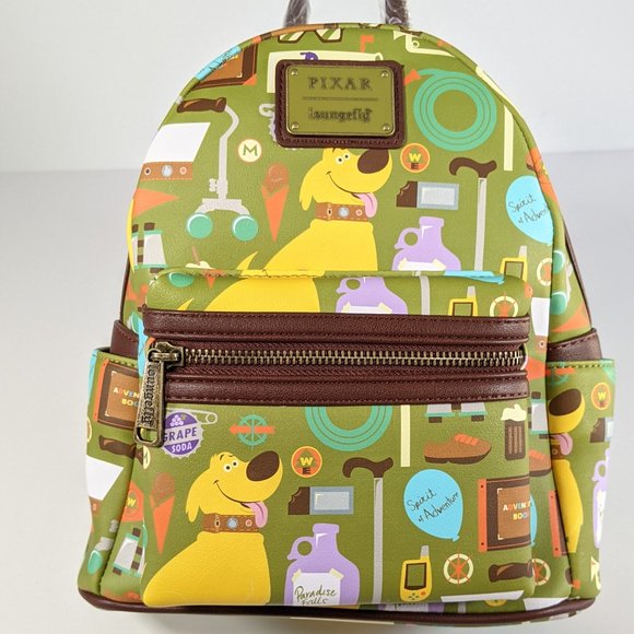 Loungefly Pixar Up Dug & Knick-Knacks backpack - Picture 6 of 7